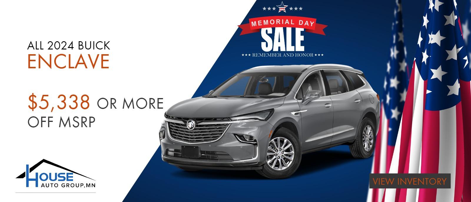 ALL 2024 Buick Enclave SUVs - $5,338 Or More Off MSRP!