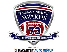 thomas a simone awards