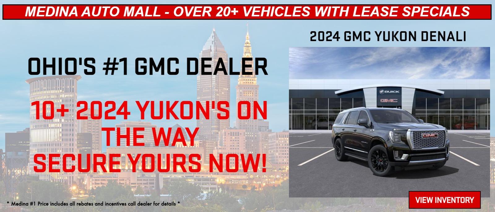 2024 GMC Yukon Lease Specials for Cleveland & Medina Medina Auto Mall