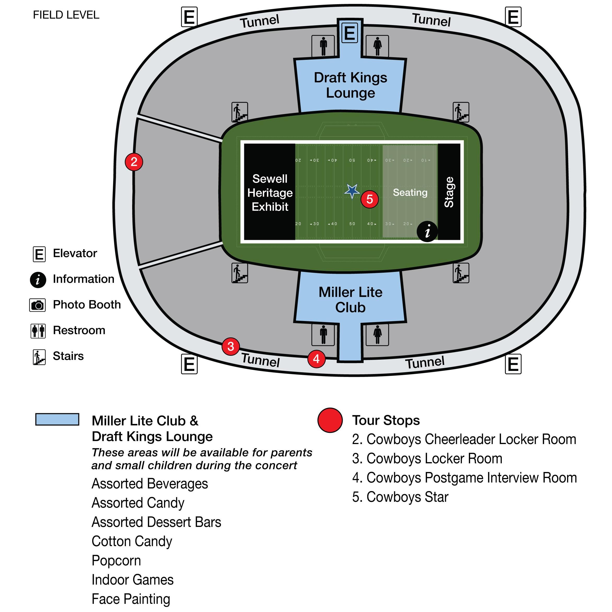 AT&T Stadium - Field Level