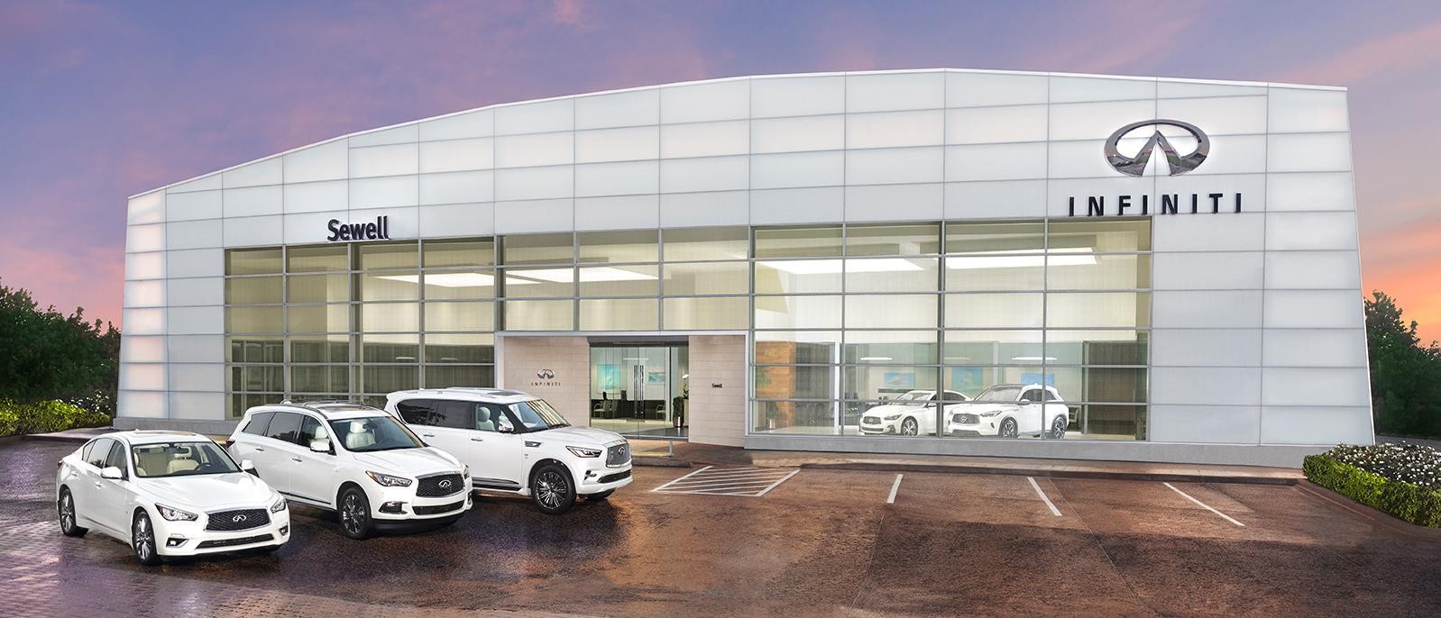 Sewell Infiniti Fort Worth Dealership Exterior Photo