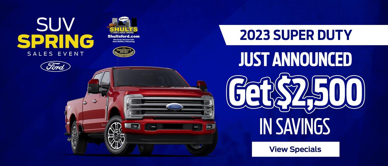 2023 Ford Super Duty Models | Pittsburgh, PA