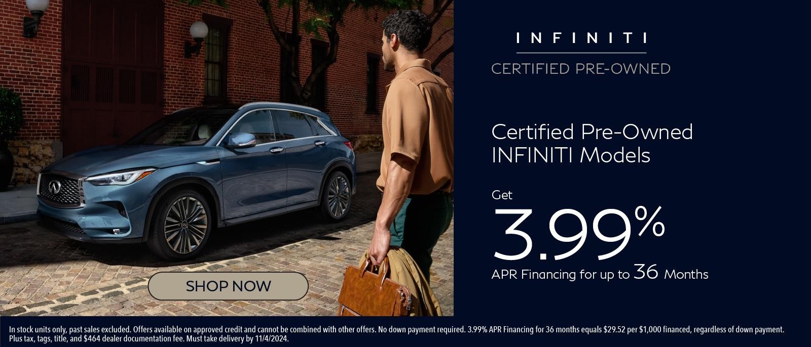 Certified Pre-Owned INFINITI Model