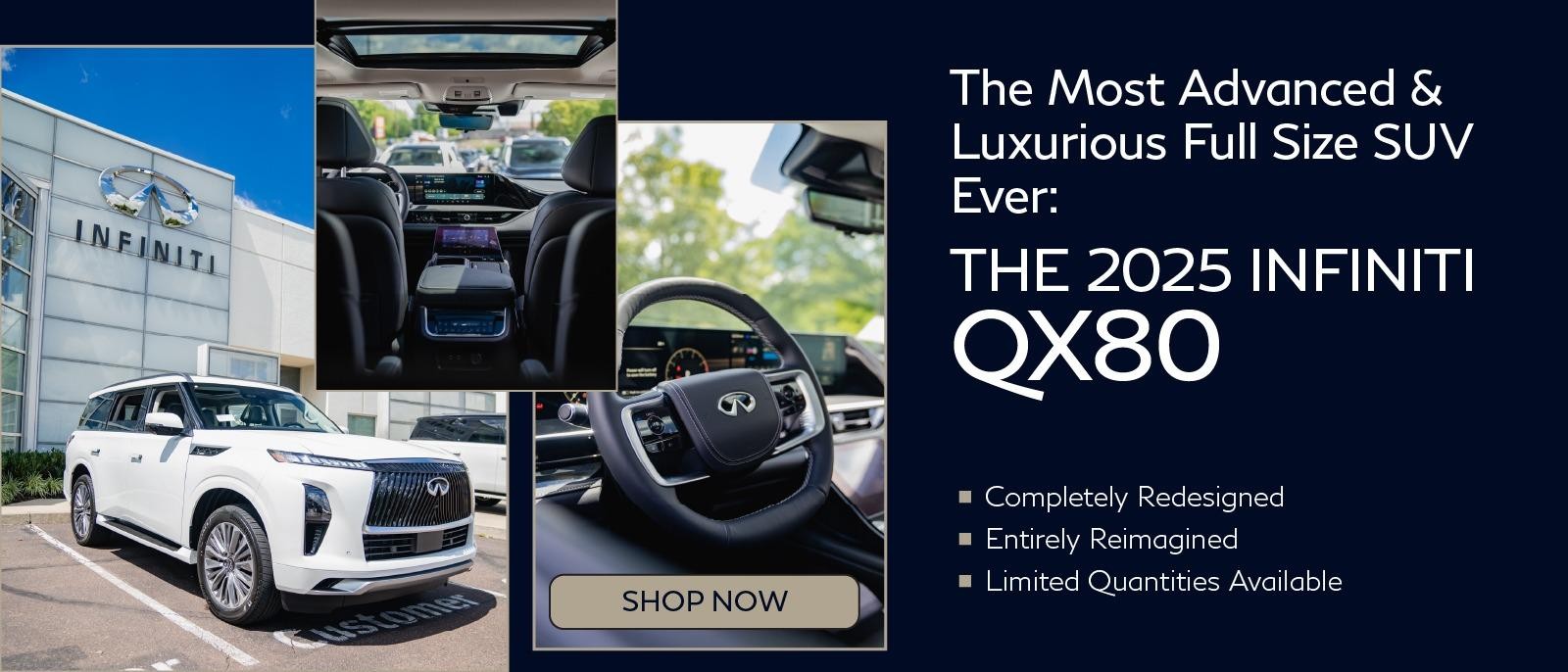 New 2025 Infiniti QX80