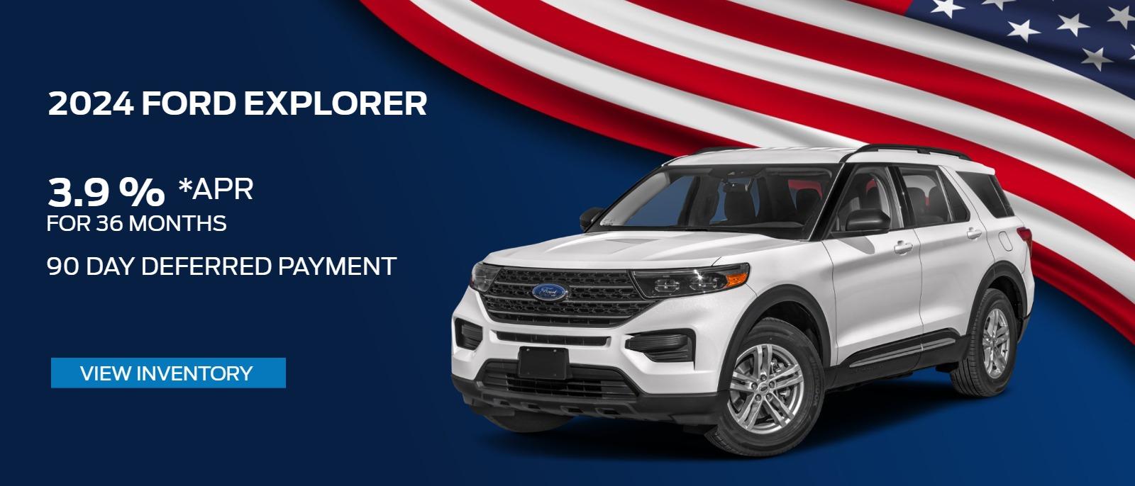2024 Ford Explorer | patriotic theme