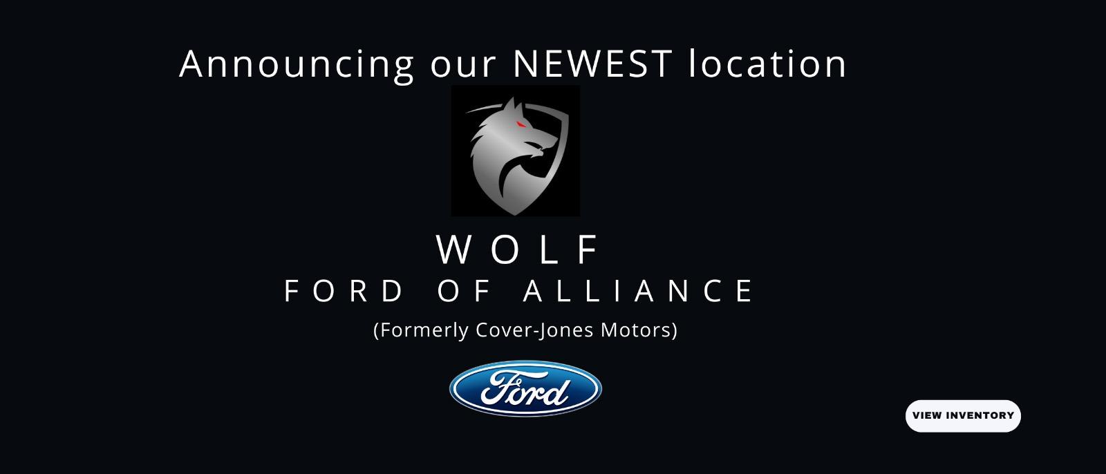 Welcome to Wolf Ford of Alliance