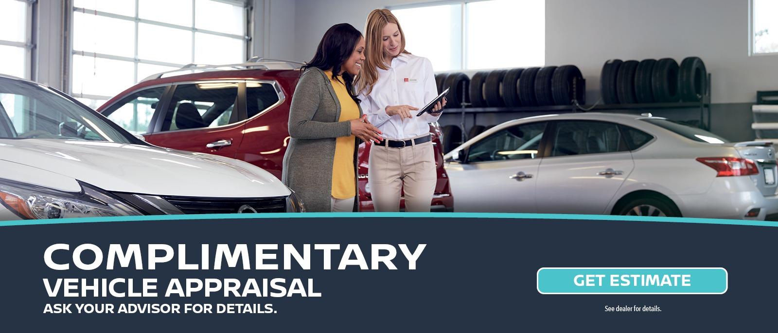 Complimentary Vehicle Appraisal