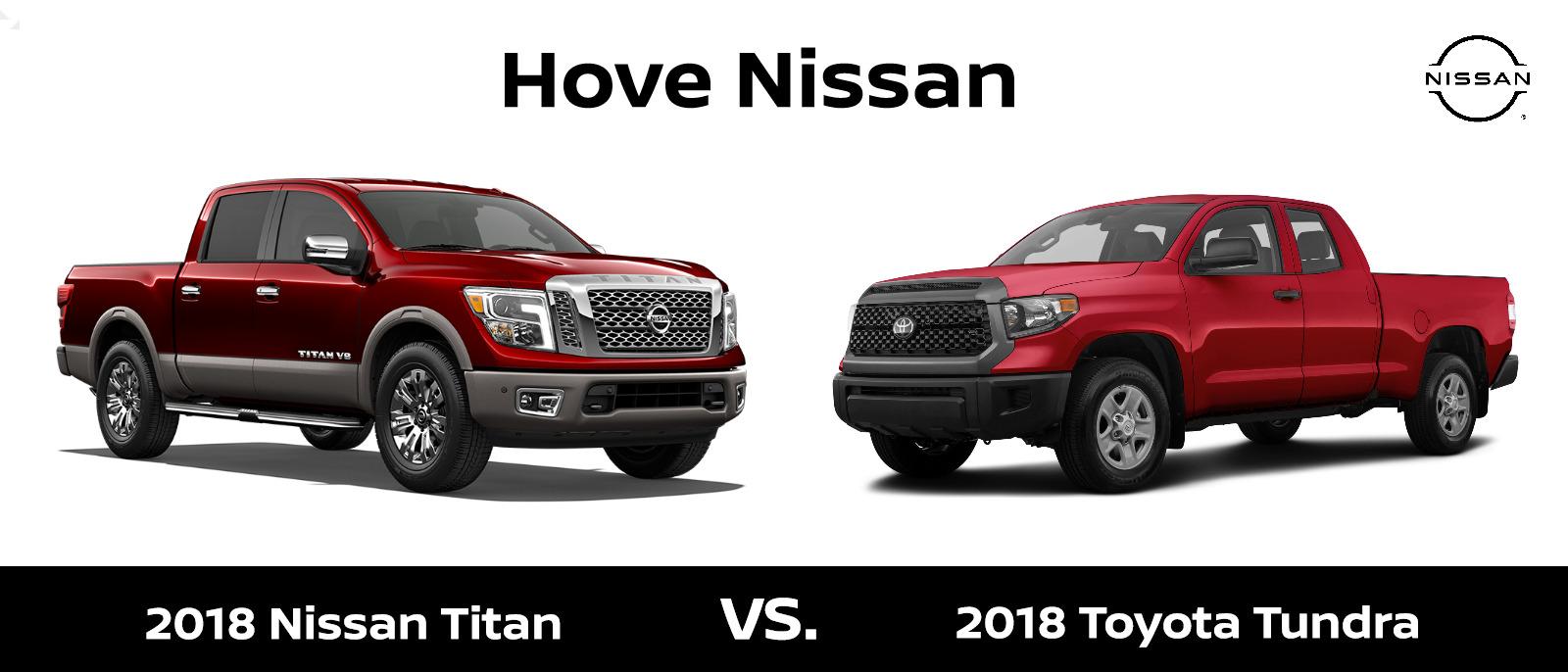 2018 toyota tundra vs 2018 nissan titan