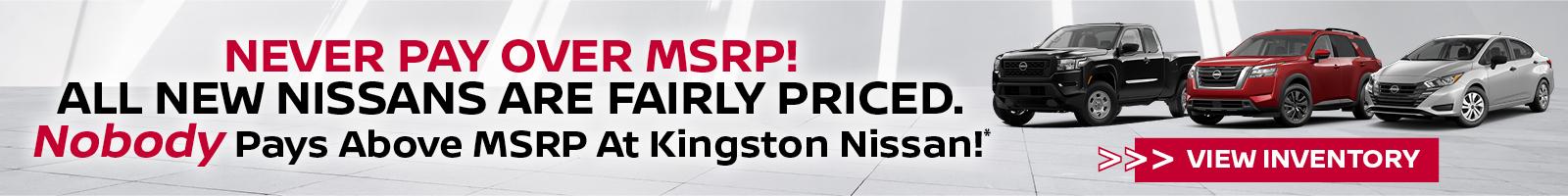 kingston nissan lease specials