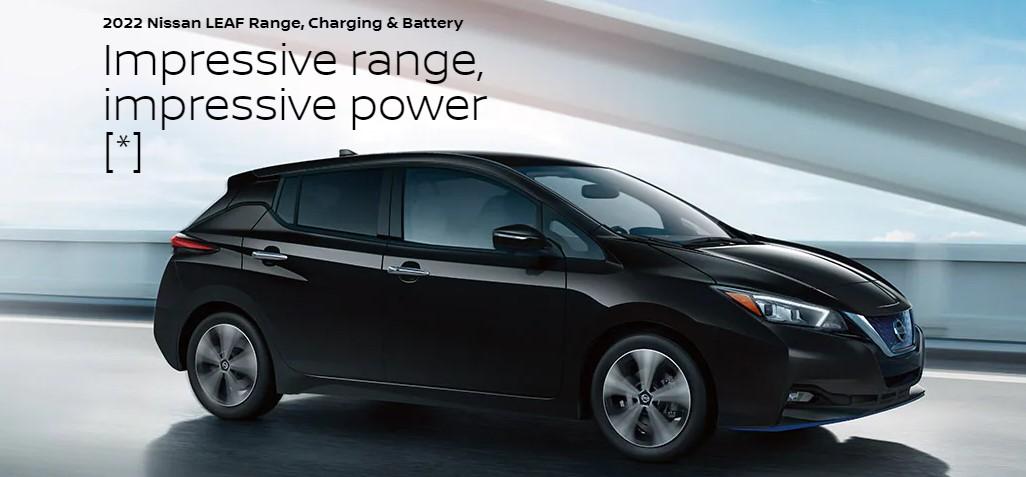 Nissan leaf deals charge range