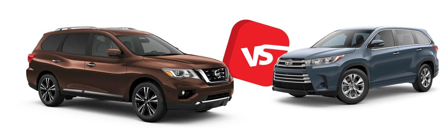 2019 pathfinder vs highlander