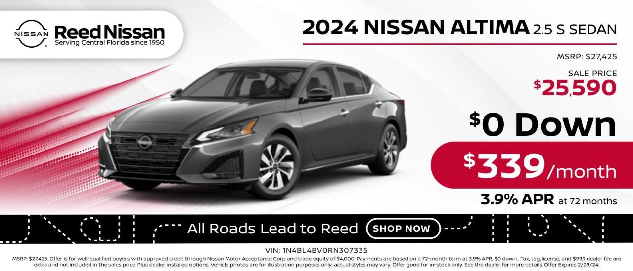 Reed Nissan Orlando Is A Orlando Nissan Dealer And A New Car And Used Car Orlando Fl Nissan 3808