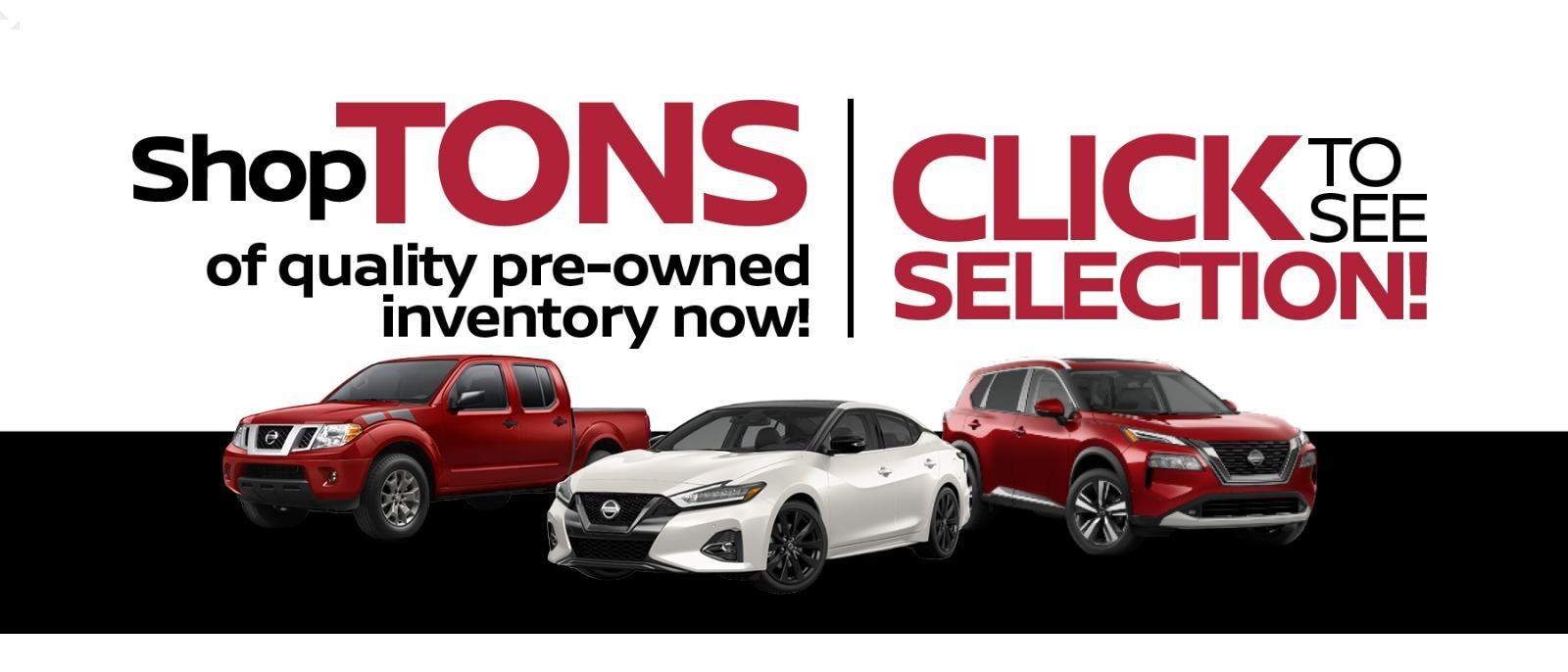 Click here to see our selection of pre-owned inventory!