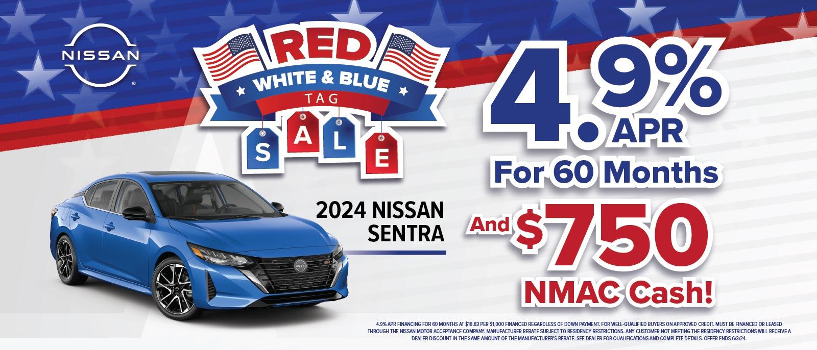 Red White Blue Sentra Special!🔴⚪🔵