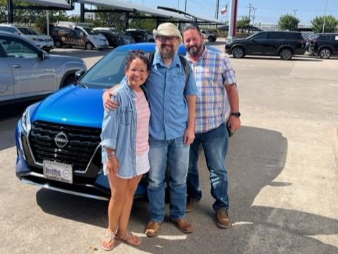 Legacy of Love Hospice from Lubbock purchased two 2023 Nissan Kicks. Helped by Katie Santos. 