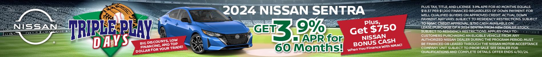 Nissan Sentra Offer!⚾