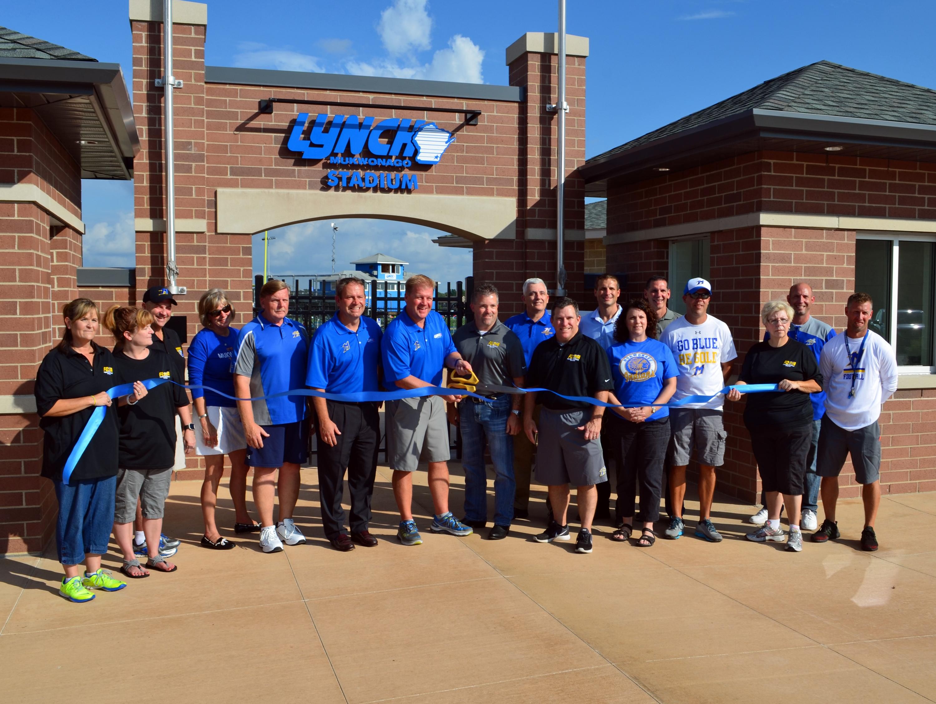 Lynch Stadium Ribbon Cutting