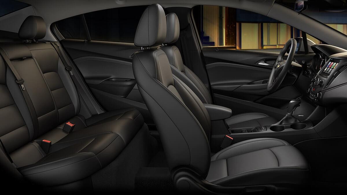 Interior of Chevy Cruze