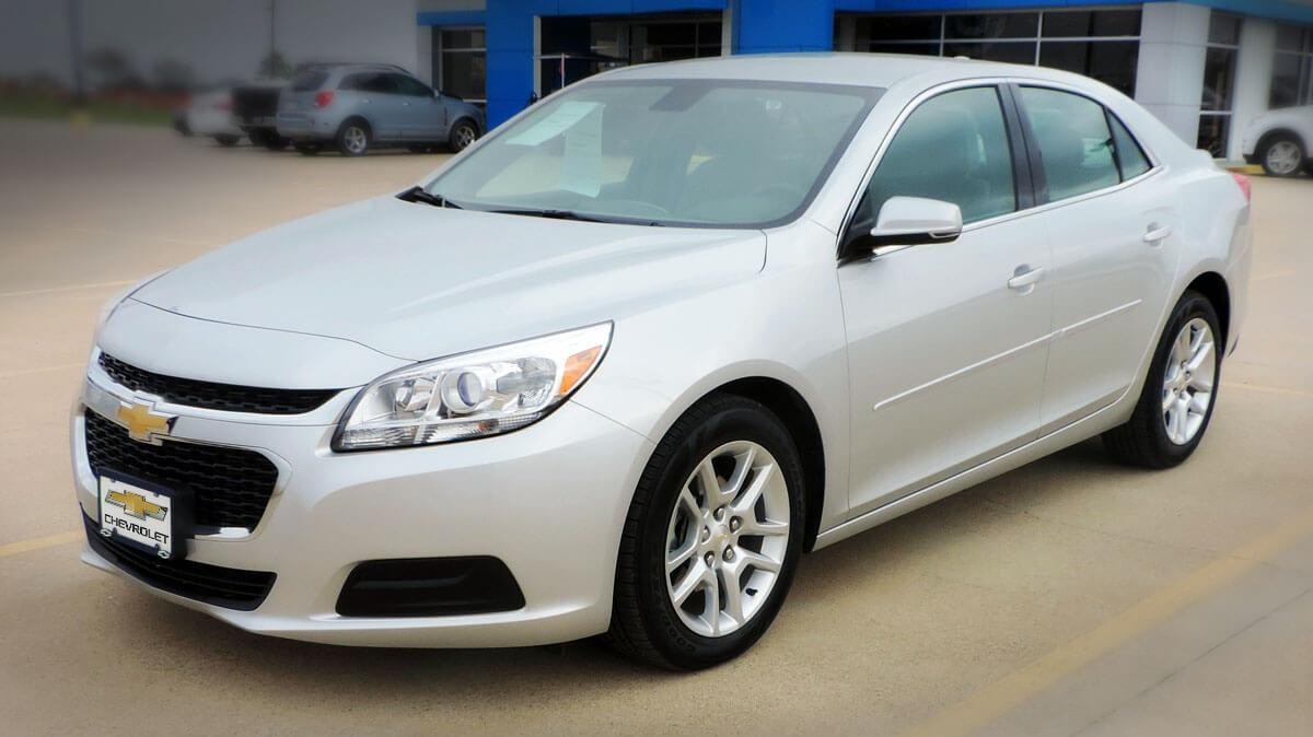 Used 2015 Malibu on Dealer's Lot