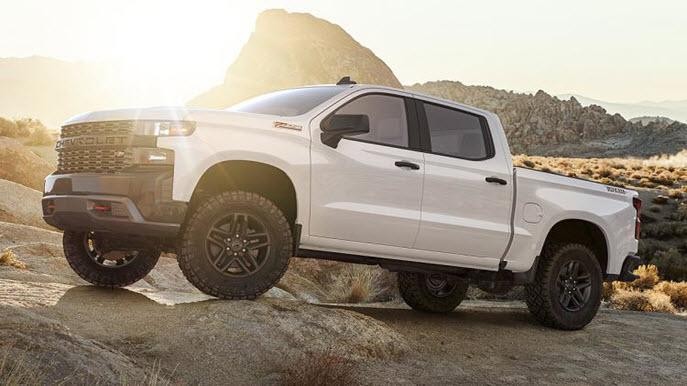 2019 Silverado Custom Trail Boss at Davis Chevrolet