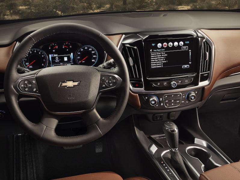 2019 Chevy Traverse Interior