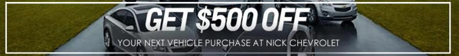 $500 off