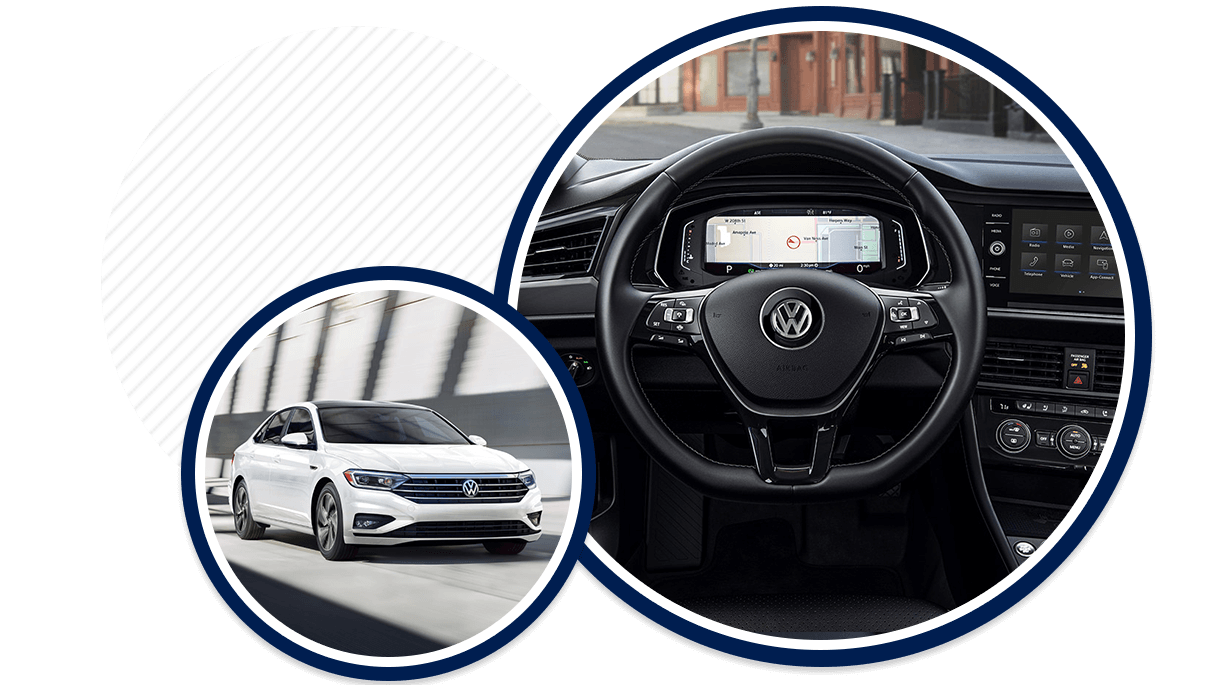 Volkswagen vehicle interior and exterior